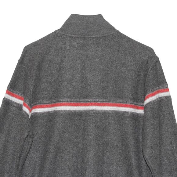 Men's XG Grey Quarter Zip Sweater Size Large - Picture 5 of 5